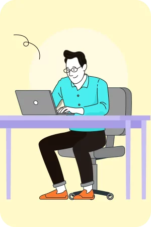 image 1 Man with Laptop